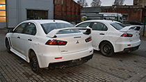 Jaunas Mitsubishi Lancer Evolution X RS rezerves daļas