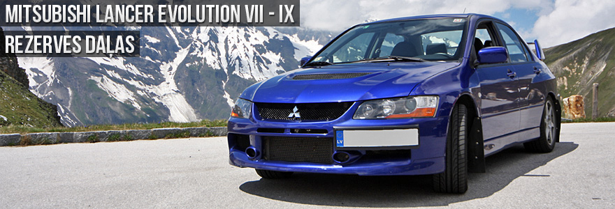 Mitsubishi Lancer Evolution VII - IX rezerves daļas